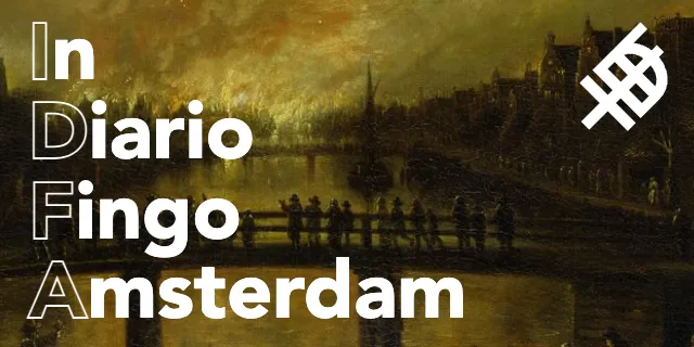 Brand in Amsterdam · Aert van der Neer